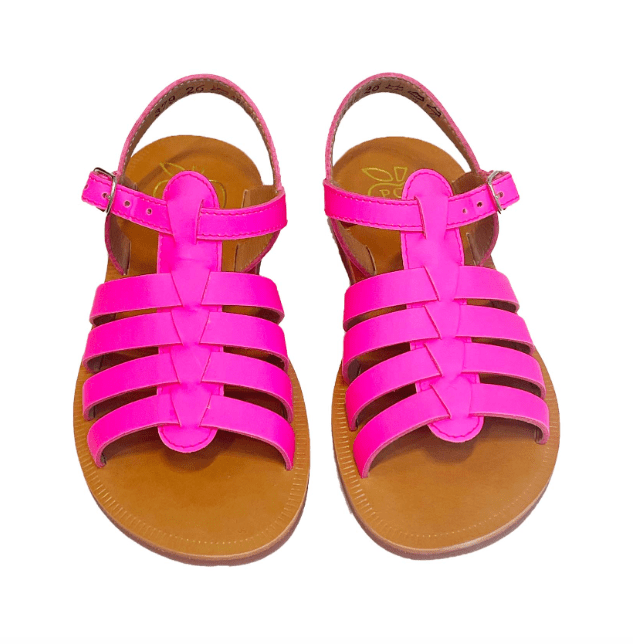 Pom D'API Plagette Strap Neonpink Kinder - Marie Morenz