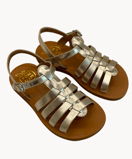 Pom D'API Plagette Strap Platine Kinder - Marie Morenz