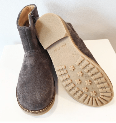 Pom D'Api Trip Boots Velour Anthra - Marie Morenz