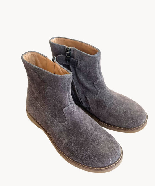 Pom D'Api Trip Boots Velour Anthra - Marie Morenz