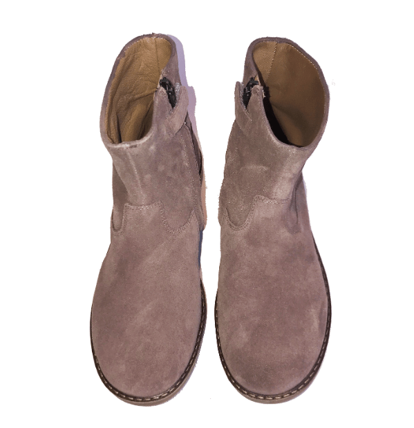 Pom D'Api Trip Boots Velour Antique Rose - Marie Morenz