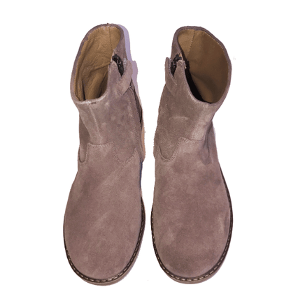 Pom D'Api Trip Boots Velour Antique Rose - Marie Morenz