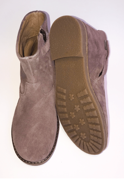 Pom D'Api Trip Boots Velour Antique Rose - Marie Morenz
