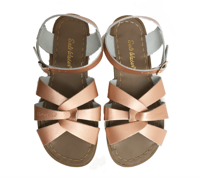 Saltwatersandals Original Rosegold Kinder - Marie Morenz