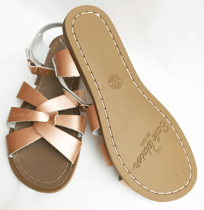Saltwatersandals Original Rosegold Kinder - Marie Morenz