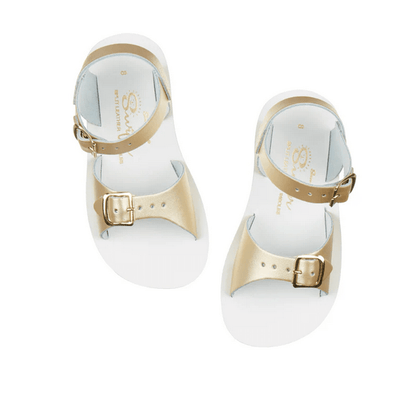 Saltwatersandals Sandale Surfer Gold Kinder - Marie Morenz