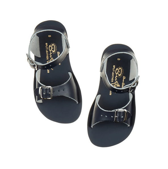 Saltwatersandals Sandale Surfer Marine Kinder - Marie Morenz