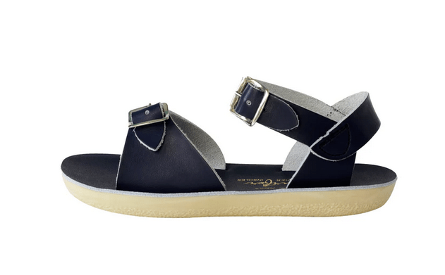 Saltwatersandals Sandale Surfer Marine Kinder - Marie Morenz