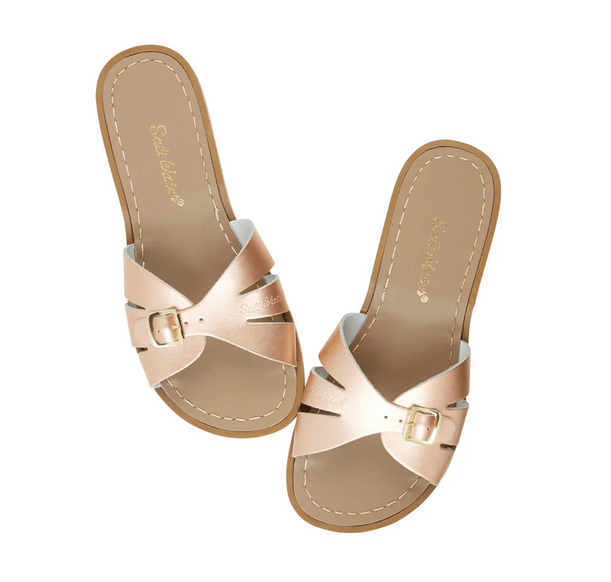 Saltwatersandals Slide Sandale Rosegold Dame - Marie Morenz