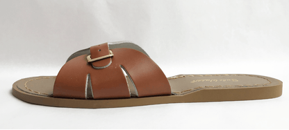 Saltwatersandals Slide Sandale Tan Dame - Marie Morenz