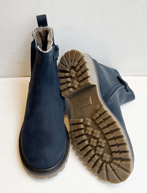Verdecchia Jodpur Lammfell Marine - Marie Morenz