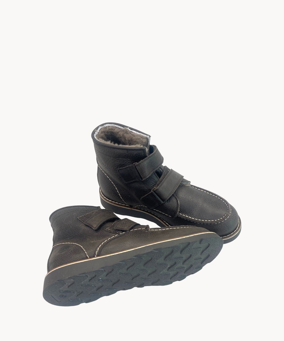 Vewrdecchia Klett Stiefel Lammfell gefütter braun - Marie Morenz